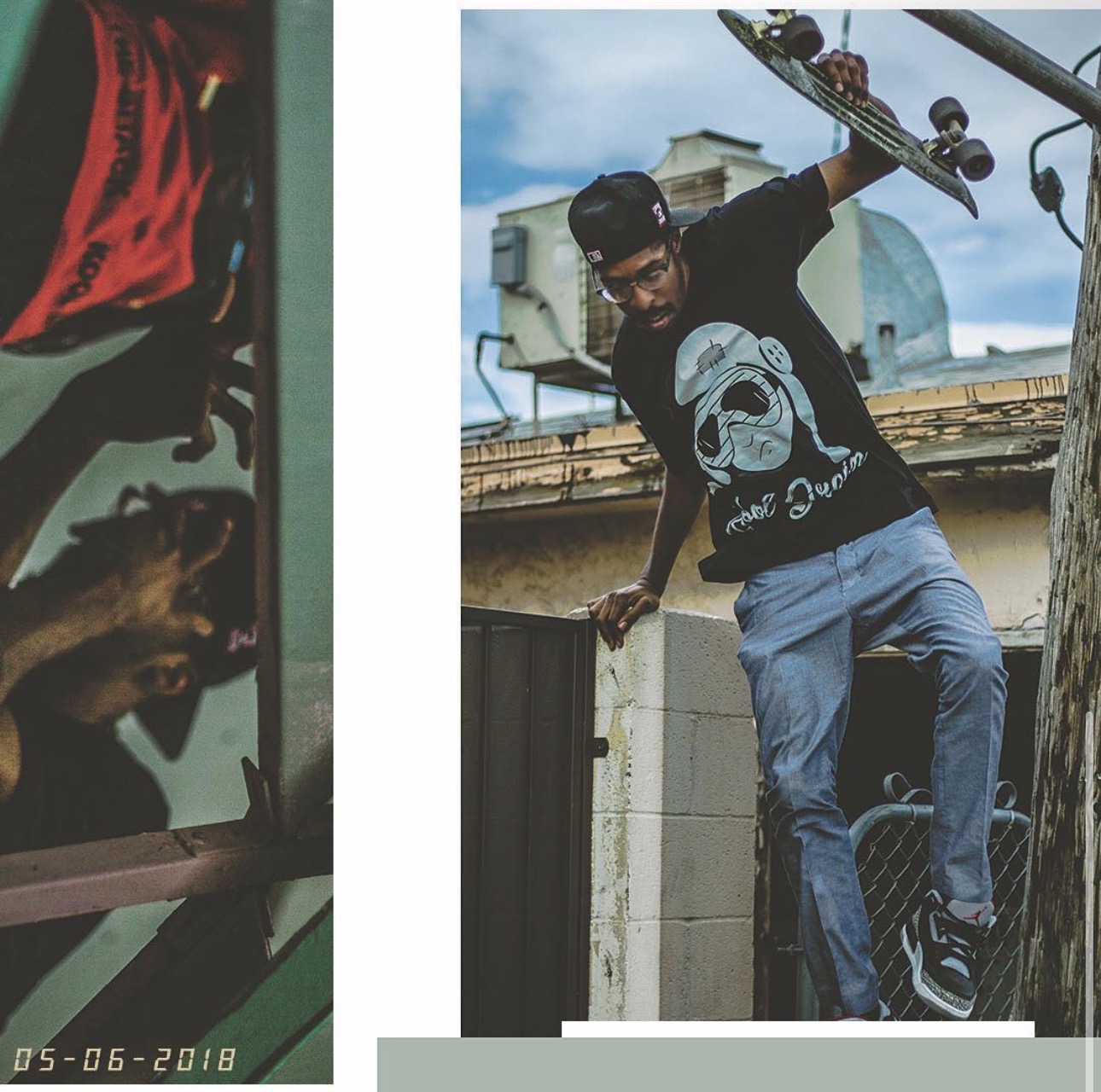 Kool Grain skateboard campaign